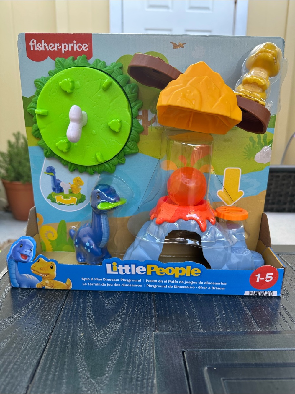 Fisher-Price Little People Dinosaur Playground Playset